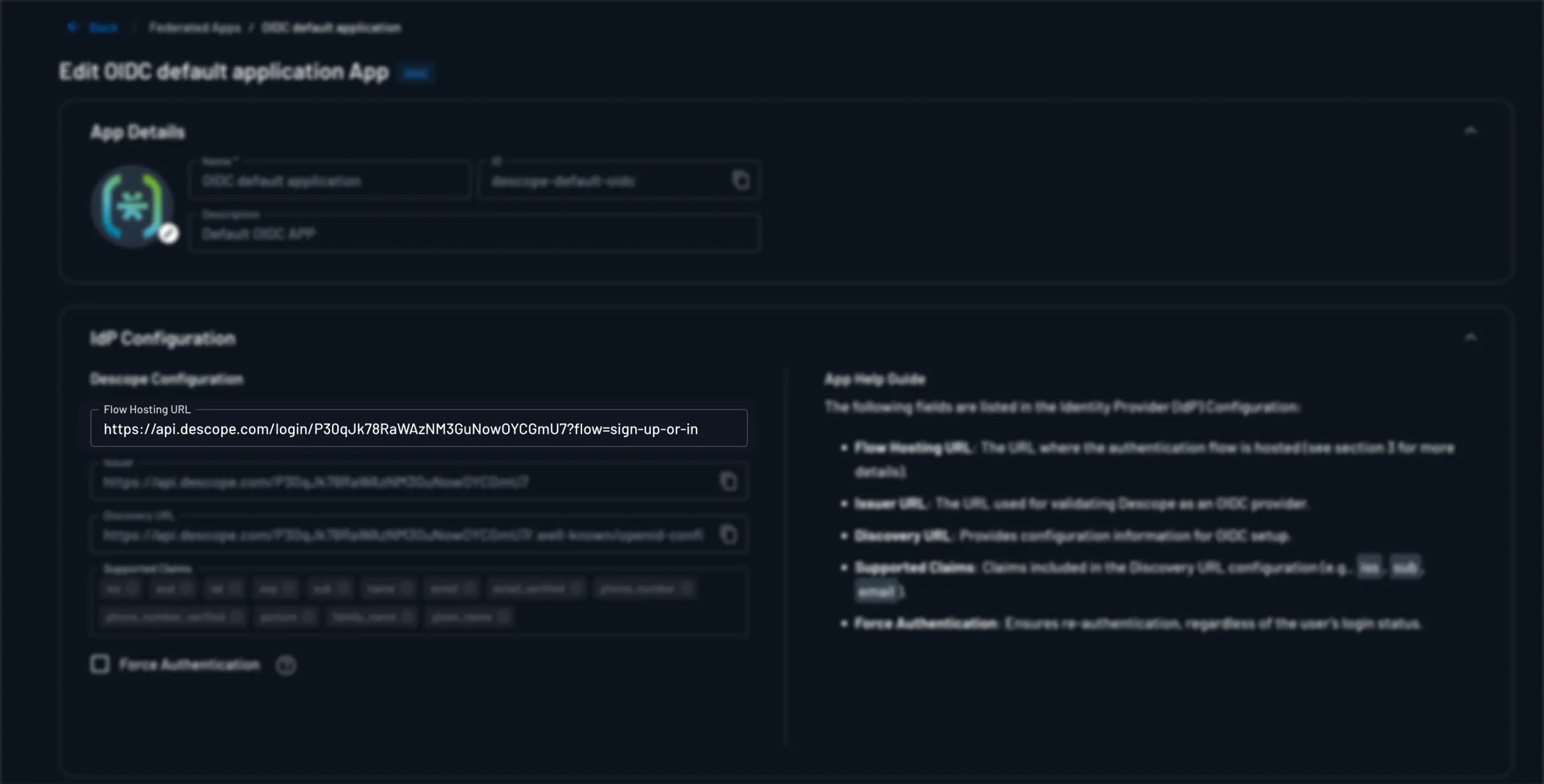 OIDC Flow Illustration